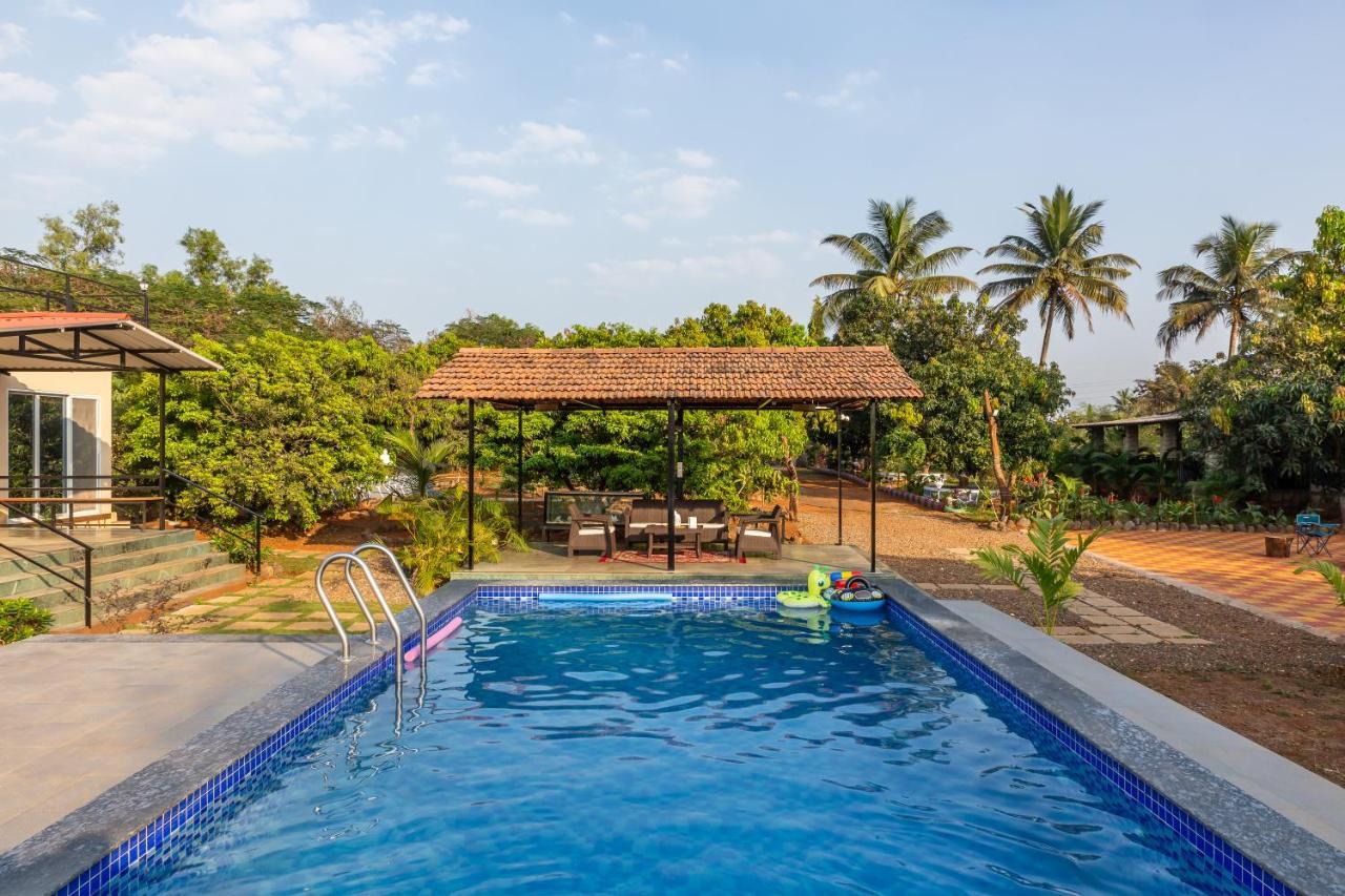 Saffronstays Apricus Farm, Karjat Bagian luar foto