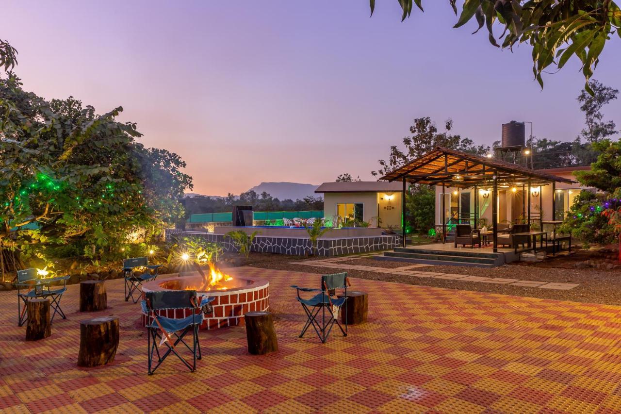 Saffronstays Apricus Farm, Karjat Bagian luar foto