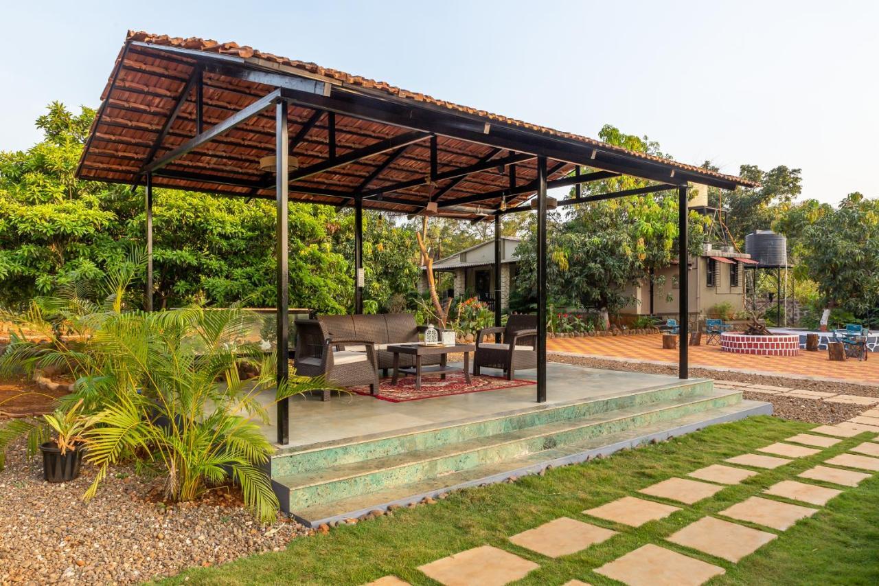 Saffronstays Apricus Farm, Karjat Bagian luar foto