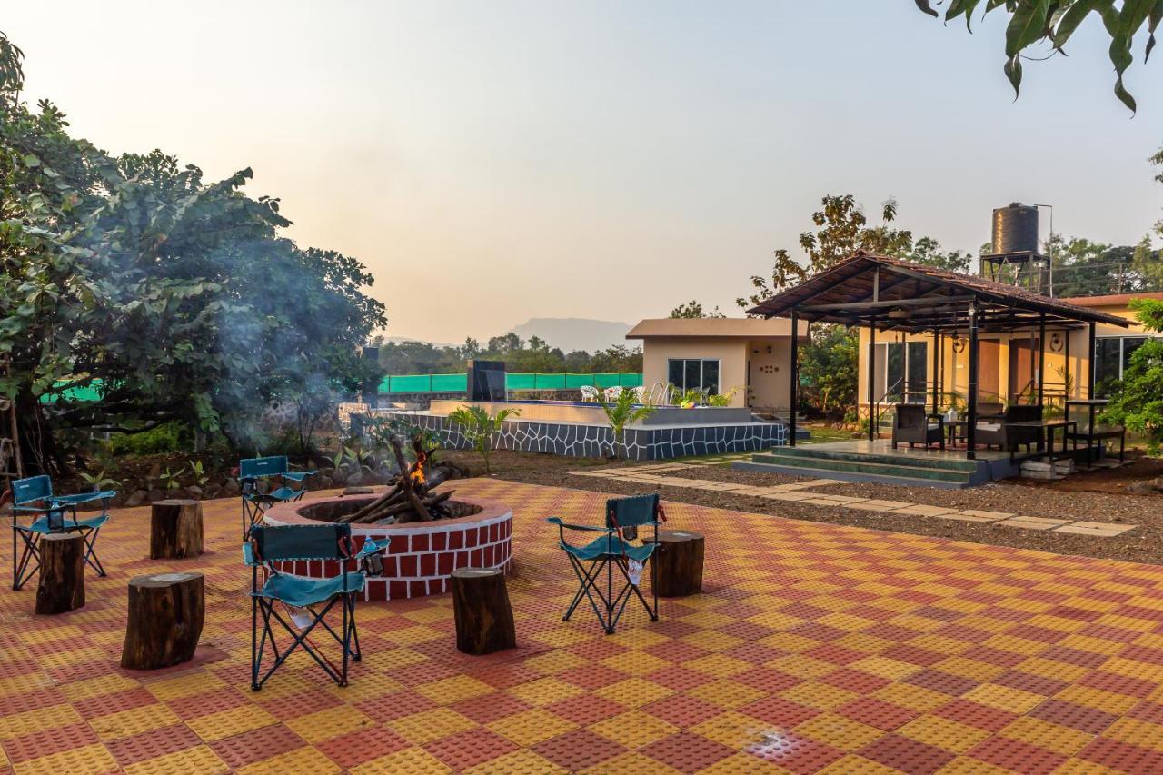 Saffronstays Apricus Farm, Karjat Bagian luar foto